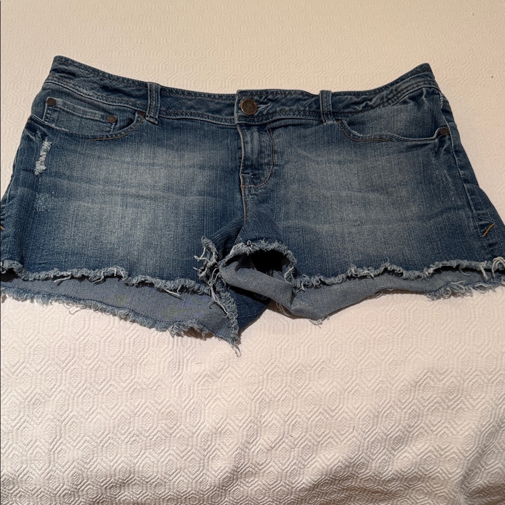 American Rag Frayed Denim Jean Shorts
